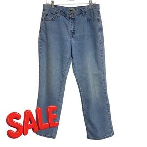 LEE Relaxed Straight Leg Light Wash Jeans Short Petite